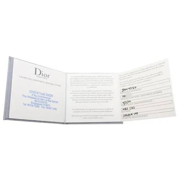 Christian Dior Bracelet Rose Devan - Picture 8 of 8